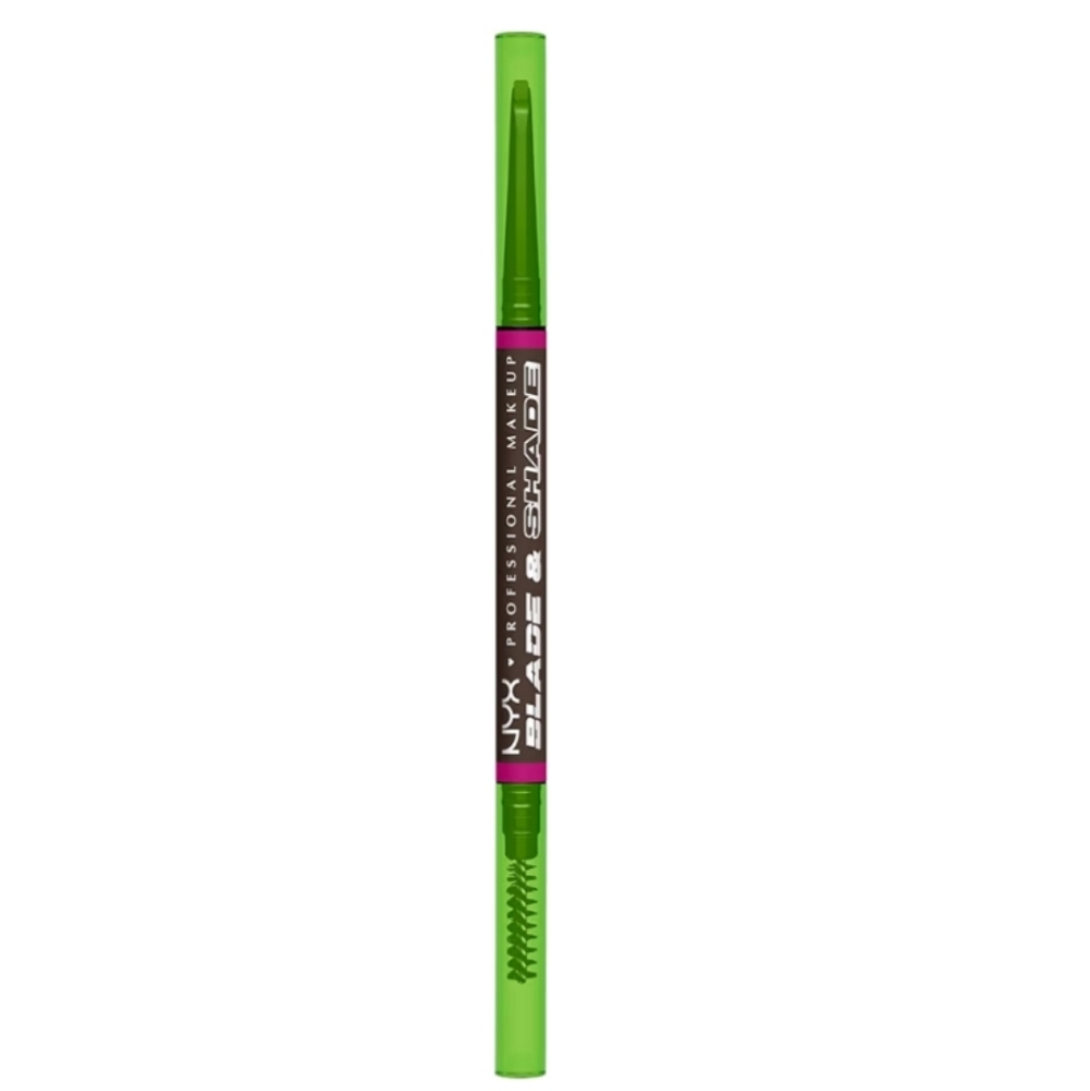 2 x NYX Blade & Shade Brow Nano Mechanical Eyebrow Pencil, Ash Brown